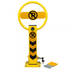 Blocator Parcare Galben, rabatabil, tip cerc