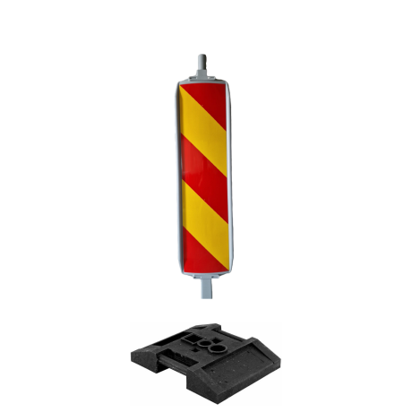 Baliza Directionala 18kg + Atentie