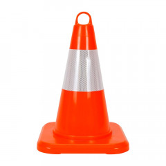 Con Flexibil Din PVC, inaltime 32cm, o folie reflectorizanta