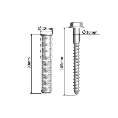 SET Stalp galben din cauciuc inaltime 75cm + adaptor + semn parcarea interzisa