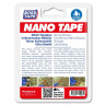 Banda dublu-adeziva, Nano, reutilizabila, lavabila, transparenta, 19mm x 1m