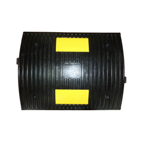 Capac limitator de viteza, 25 x 40 x 4.5cm, cauciuc, negru