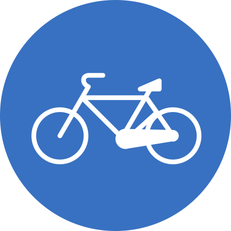 Pista pentru biciclete si ciclomotoare, Indicator rutier | Semn de circulatie