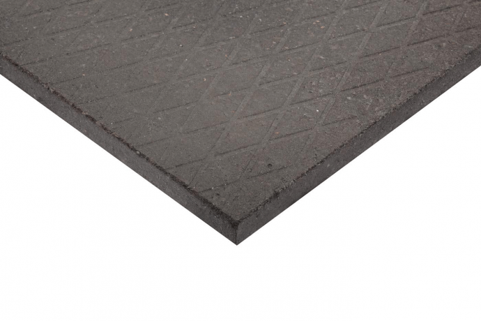 Covor negru din cauciuc, pentru odihna bovine, 120x169x2.5cm ***