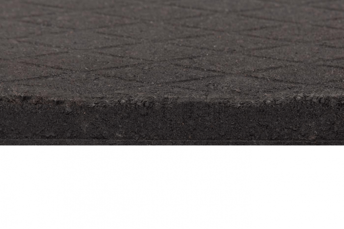 Covor negru din cauciuc, pentru odihna bovine, 120x169x2.5cm ***