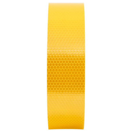 Banda adeziva reflectorizanta pentru autovehicule, galben, 5cm x 50m