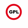Accesul interzis GPL, Indicator rutier | Semn de circulatie
