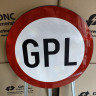 Accesul interzis GPL, Indicator rutier | Semn de circulatie
