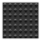 Marcaj Tactil (stop) Pentru Nevazatori, 40x40cm, negru, Premium