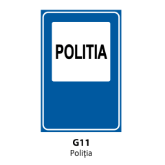 Politia, Indicator rutier | Semn de circulatie