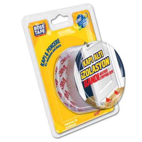 Banda de izolare din silicon pentru usi și ferestre, 35mm x 2.5m, Adeziv 3M