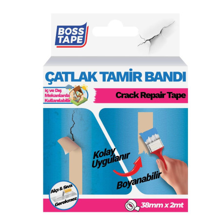 Banda autoadeziva pentru imbinari si reparare crapaturi, 38mm x 2m