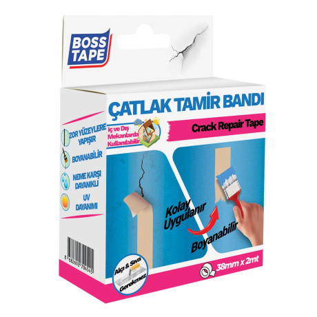 Banda autoadeziva pentru imbinari si reparare crapaturi, 38mm x 2m