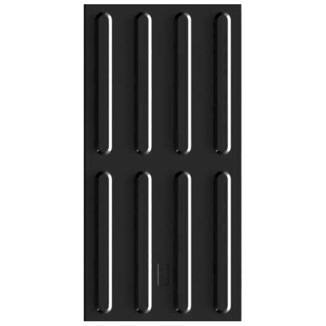 Marcaj Tactil (ghidare) Pentru Nevazator, 30x60cm, negru, Premium