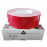 Banda adeziva reflectorizanta tip fagure, rosu, 5cm x 30m