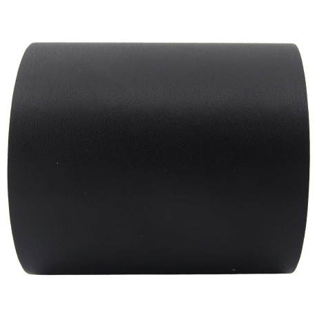 Rola petic autoadeziv, Piele ecologica, Negru, 10cm x 1.5m