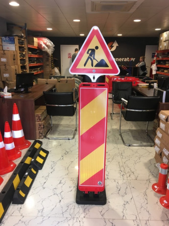 Balize Rutiere Plastic, Semnalizare Lucrari, 12kg.