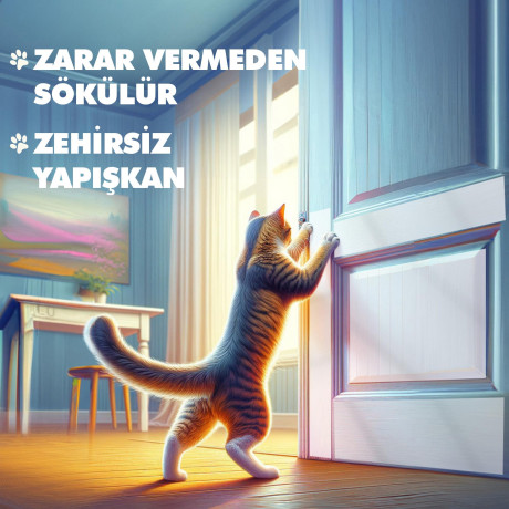 Folie transparenta de protectie impotriva zgarieturilor animalelor, 10cm x 10m