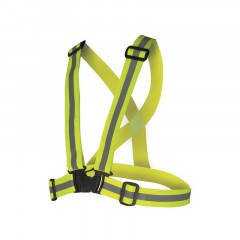 Ham elastic reflectorizant verde