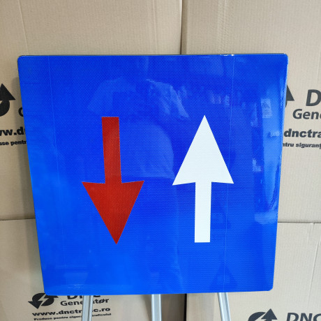 Prioritate fata de circulatia din sens invers, Indicator rutier | Semn de circulatie