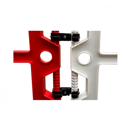 Gard Mobil Plastic Pentru Lucrari, 1.5m x 1m, ALB