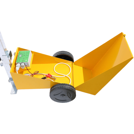 Set 2 Semafoare Mobile Rutiere cu 3 Lămpi LED pentru Lucrări în Trafic