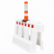 Parapet New Jersey cu stalp reflectorizant, ALB