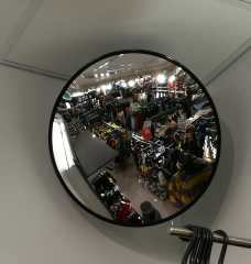 Oglinda de securitate pentru interior, diametru 30 cm, acril