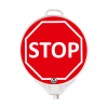 Stop, indicator rutier din plastic PPC, reflectorizant, Ø 38cm