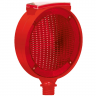 Lampa pentru semnalizare lucrari, economic, lumina intermitenta rosie