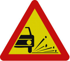 Improscare cu pietris U7, Indicator rutier | Semn de circulatie