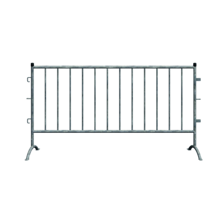 Gard metalic mobil pentru delimitarea traficului pietonal, 2m x 1.2m, greutate 18 kg