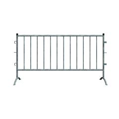 Gard metalic mobil pentru delimitarea traficului pietonal, 2m x 1.2m, greutate 18 kg
