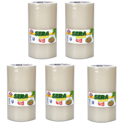 SET 5 buc x Benzi adezive pentru lipire / reparatie folie sera / solar, transparenta, 15cm x 25m