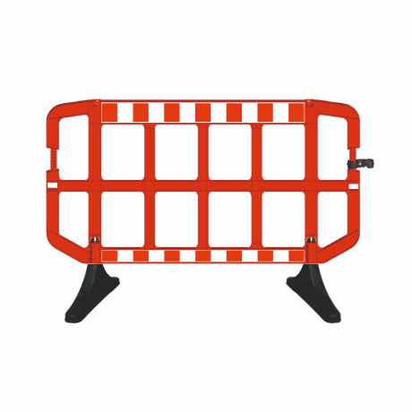 Gard Santier DNC, Semnalizare Rutiera Lucrari 1.5m X 1m, 10.5 kg, Rosu