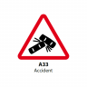 Accident, Indicator rutier | Semn de circulatie
