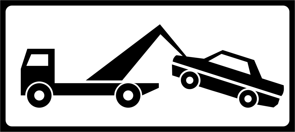 Ridicarea autovehiculelor oprite si/sau stationate neregulamentar, Indicator rutier | Semn de circulatie