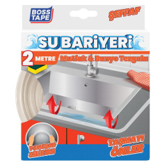 Banda autoadeziva de retinere a apei, banda opritor de apa din silicon, transparenta, 20mm x 2m