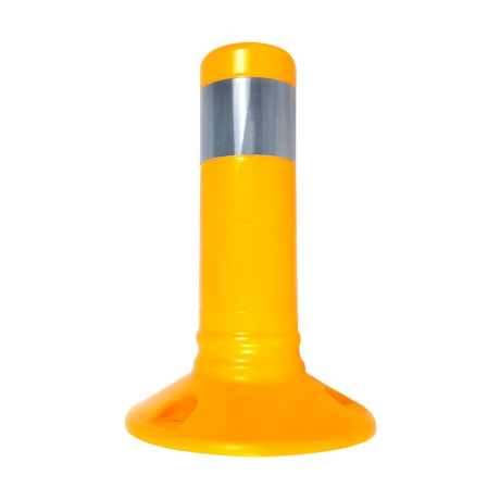 Stalp galben din cauciuc inaltime 30cm, TPU