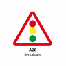 Semafoare A28, Indicator rutier | Semn de circulatie