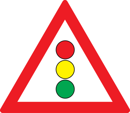 Semafoare A28, Indicator rutier | Semn de circulatie