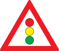 Semafoare A28, Indicator rutier | Semn de circulatie