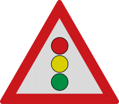 Semafoare A28, Indicator rutier | Semn de circulatie