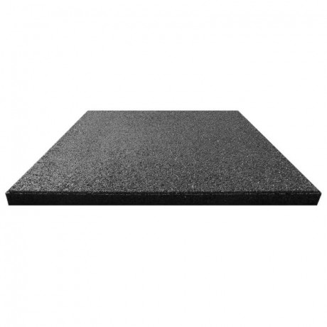 Pavele, Dale de cauciuc, 2cm, 40cm x 40cm, Negru