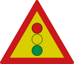 Semafoare U9, Indicator rutier | Semn de circulatie