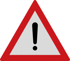 Atentie! Alte pericole, A32, Indicator rutier | Semn de circulatie