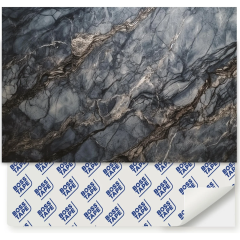 Panouri decorative din PVC, model MARMURA NEAGRĂ, cutie cu 4 buc 41x62cm, 1.12m², grosime 0.55mm