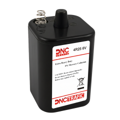 Baterie 4R25 6V pentru lampa de semnalizare cu lumina intermitenta