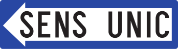 Sens unic (sageata spre stanga) G5, Indicator rutier | Semn de circulatie