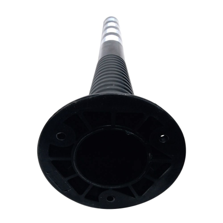 Stalp negru din cauciuc inaltime 1 metru, TPU